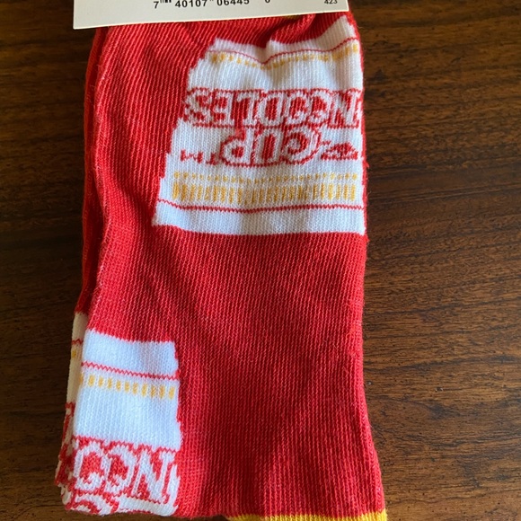 Cup Of Noodles Adult Crew Socks - Picture 5 of 5